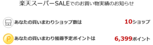 202112月分_楽天スーパーセール実績