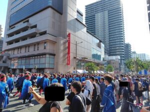 20250817_親子三代まつりのよさこい１