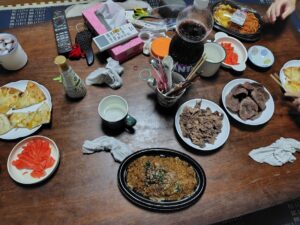 20250822_稲毛海浜公園プールから帰宅したご飯